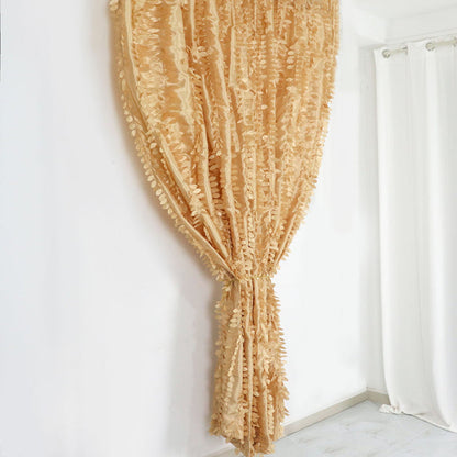 taffeta curtains, backdrop curtain, backdrop drapes, backdrop panels, curtain background#color_champagne