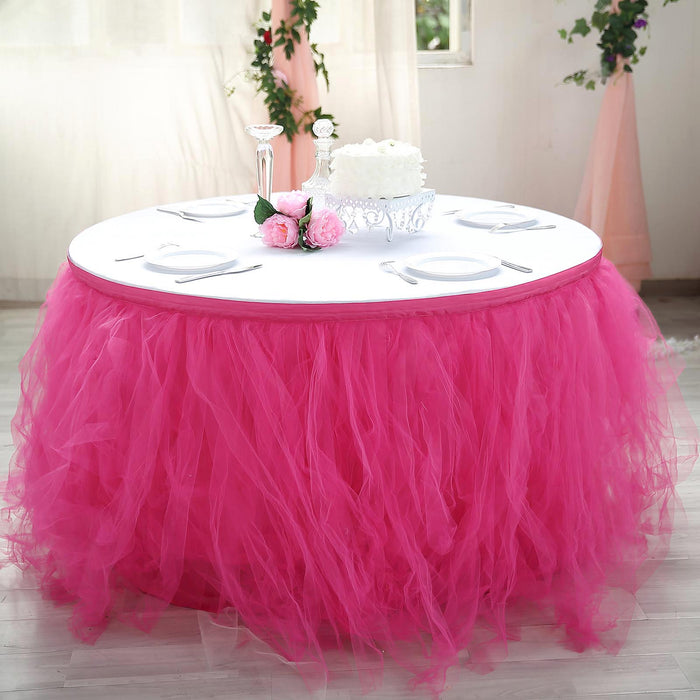 table skirt, tulle table skirt, table skirt tutu, tutu table skirt#color_parent