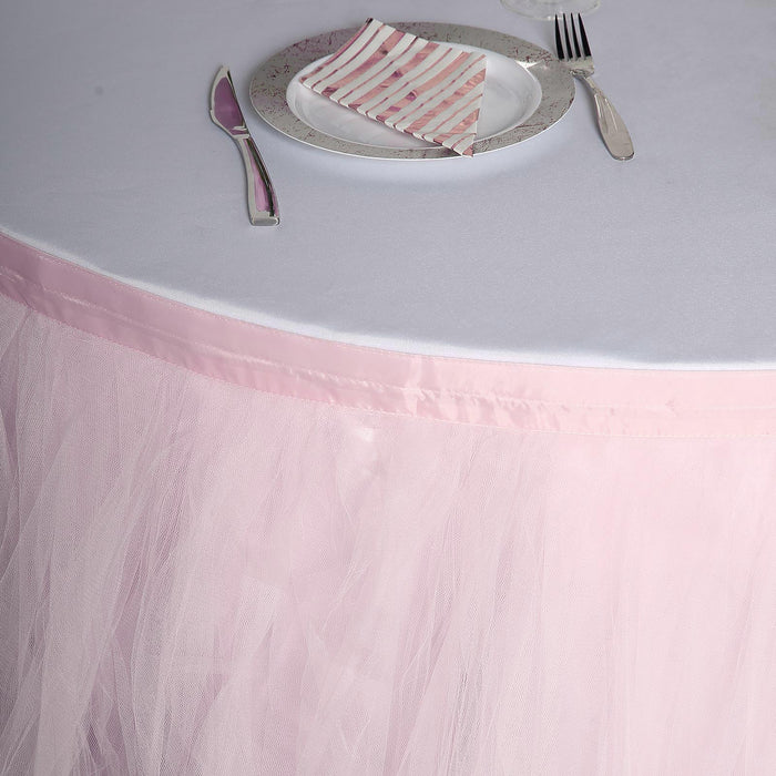 table skirt, tulle table skirt, table skirt tutu, tutu table skirt#color_parent