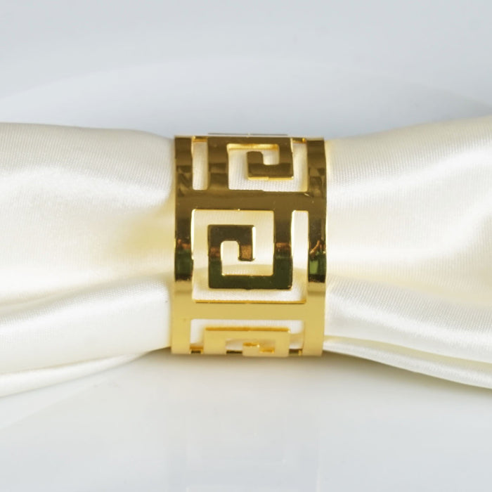 Napkin Holder Rings, Table Napkin Rings, Napkin Rings, modern napkin rings, elegant napkin rings#color_gold