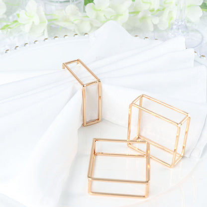 napkin rings, napkin holder rings, modern napkin rings, metal napkin rings, square napkin rings#color_parent