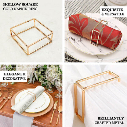 napkin rings, napkin holder rings, modern napkin rings, metal napkin rings, square napkin rings#color_parent