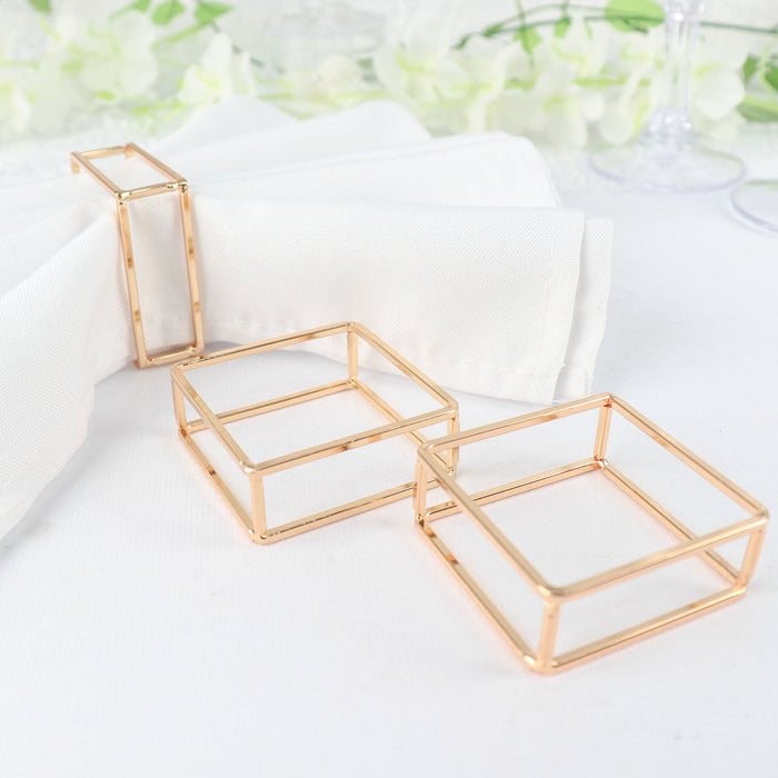 napkin rings, napkin holder rings, modern napkin rings, metal napkin rings, square napkin rings#color_parent