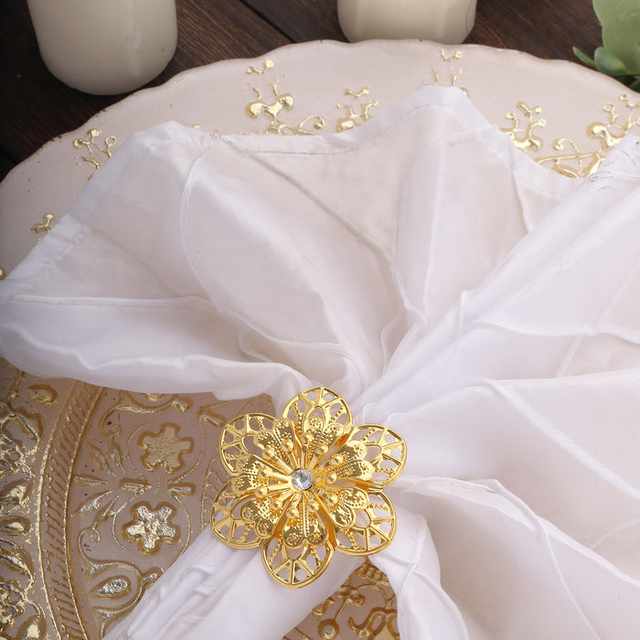 metal, napkin rings, napkin holder rings, table napkin rings, unique napkin rings#color_gold