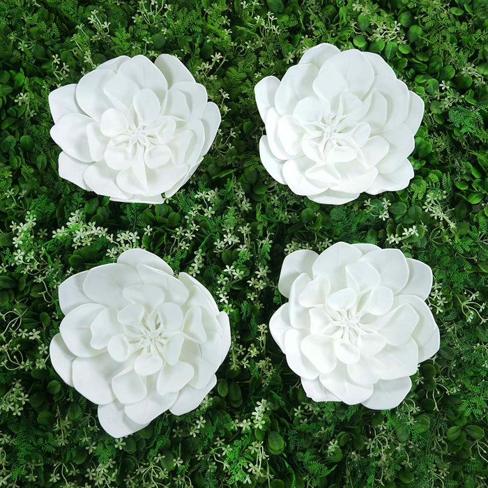 wall flower decor, decorative flowers, foam flowers, faux flower arrangement, foam craft flowers, artificial daisy flowers#color_parent