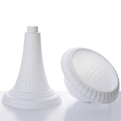Decorative Columns, White Column Pedestal, Column Pedestal Plant Stand, Pedestal Plant Stand, Column Plant Stand, White Planters#color_parent