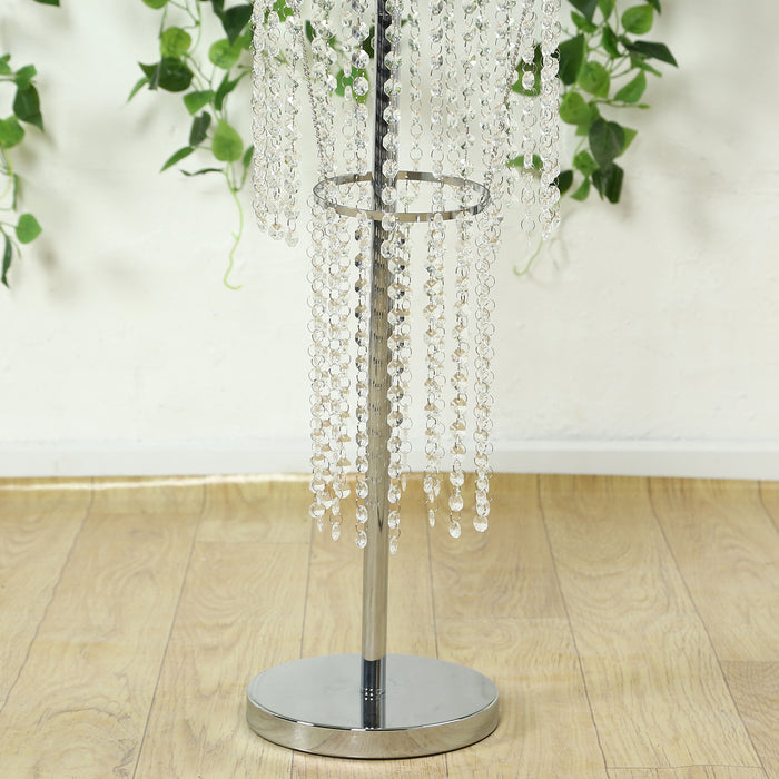 crystal centerpiece, beaded table centerpiece, chandelier stand, floral stand, beaded flower stand, flower stand, 4 tier crystal floral stand, 4 tier floral stand#color_parent