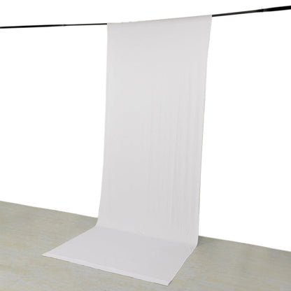 spandex, backdrop curtains, drapery panel, linen curtains, photography backdrops#color_white