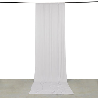 spandex, backdrop curtains, drapery panel, linen curtains, photography backdrops#color_white