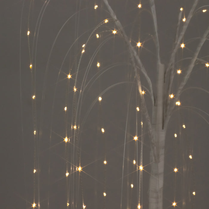 tree lights, led tree lights, willow tree lights, decorative lights, warm white tree light, led weeping willow tree#color_white