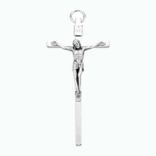 5" Silver Crucifix