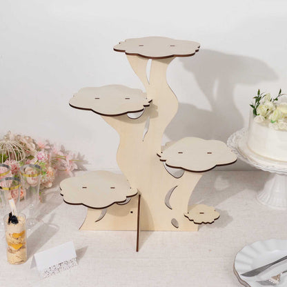 wood dessert stand, cupcake stand, rustic cupcake stand, cupcake holders, display stand#color_parent