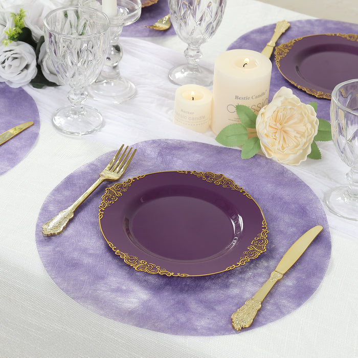 non-woven placemats, mesh fiber placemats, round placemats, table mats, placemats, non-woven table mats, mesh placemats#color_parent