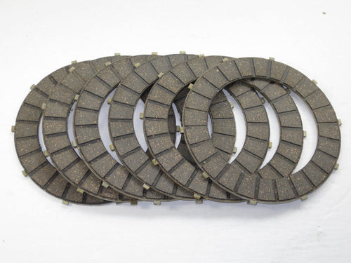 57-1362 Aluminum friction plate set 6 plates Triumph BSA racing light weight UK made