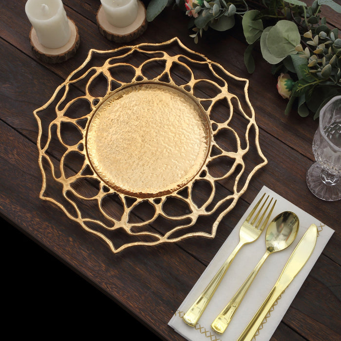 acrylic charger plates, decorative charger plates, dinner plate chargers, dinner chargers, gold charger plates#color_parent