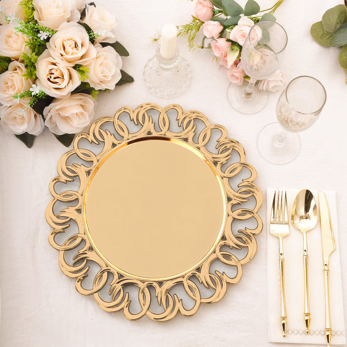 plastic, charger plates, dinnerware chargers, decorative chargers, table chargers#color_parent