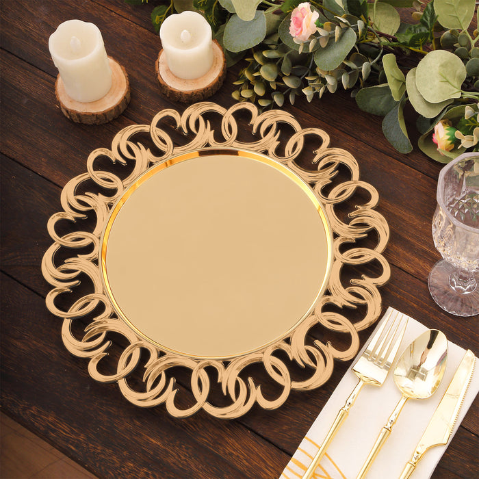 plastic, charger plates, dinnerware chargers, decorative chargers, table chargers#color_parent