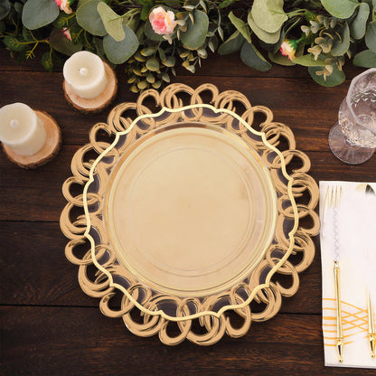 plastic, charger plates, dinnerware chargers, decorative chargers, table chargers#color_parent