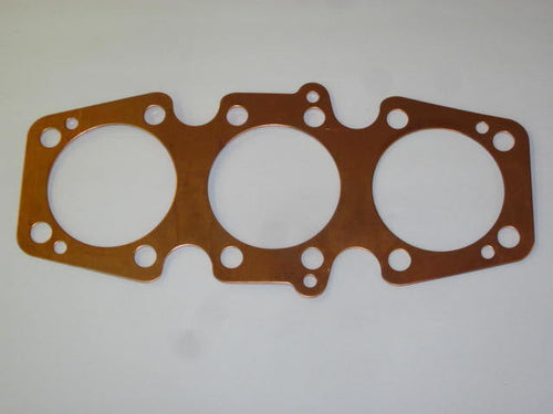 71-4205 T150 T160 Trident copper head gasket annealed Triumph triple headgasket