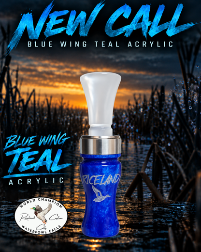 Acrylic Blue Wing Teal Call