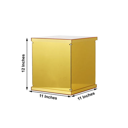 Acrylic Display Box, Pedestal Stand, Plastic Display Box, Pedestal Riser, Acrylic Riser Stand#color_parent