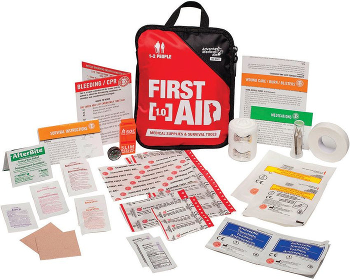 Adventure Medical First Aid Kit 1.0 Med Supplies & Survival Tools