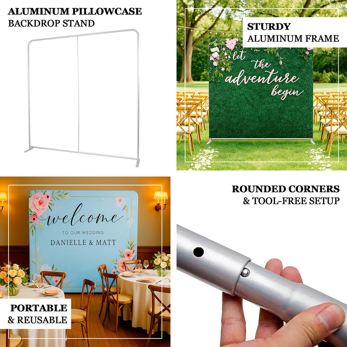 backdrop, aluminum backdrop stand stand, backdrop stand, display frame, 8ft backdrop stand#color_parent