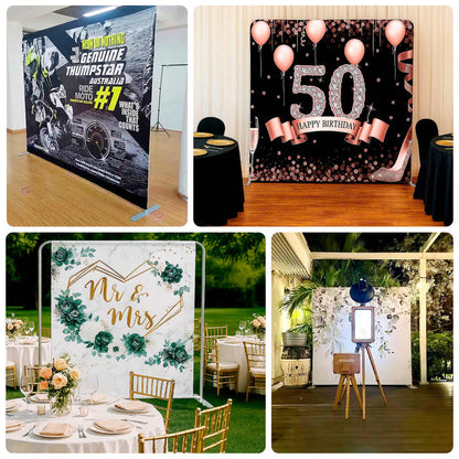 backdrop, aluminum backdrop stand stand, backdrop stand, display frame, 8ft backdrop stand#color_parent