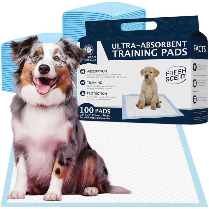 American Kennel Club Puppy Pads 100 ct. 22" x 22"