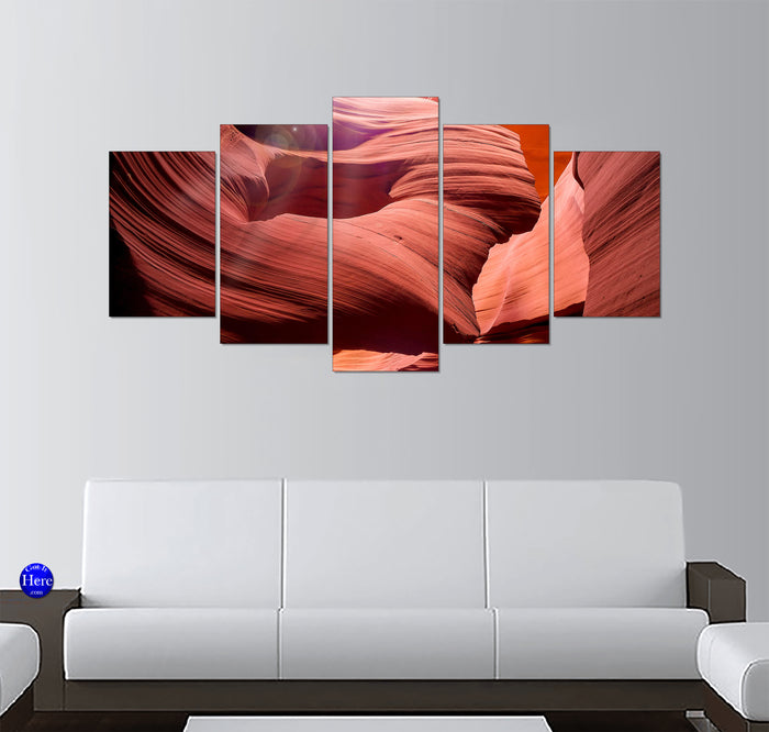 Antelope Canyon Sandstone Waves in the Arizona Desert