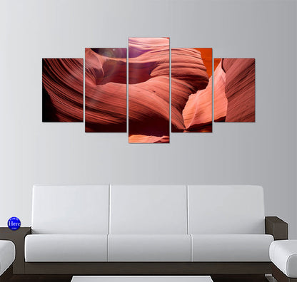 Antelope Canyon Sandstone Waves in the Arizona Desert