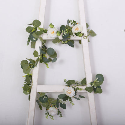 eucalyptus garlands, artificial garland, greenery garland, leaf garland, flower garland#color_parent