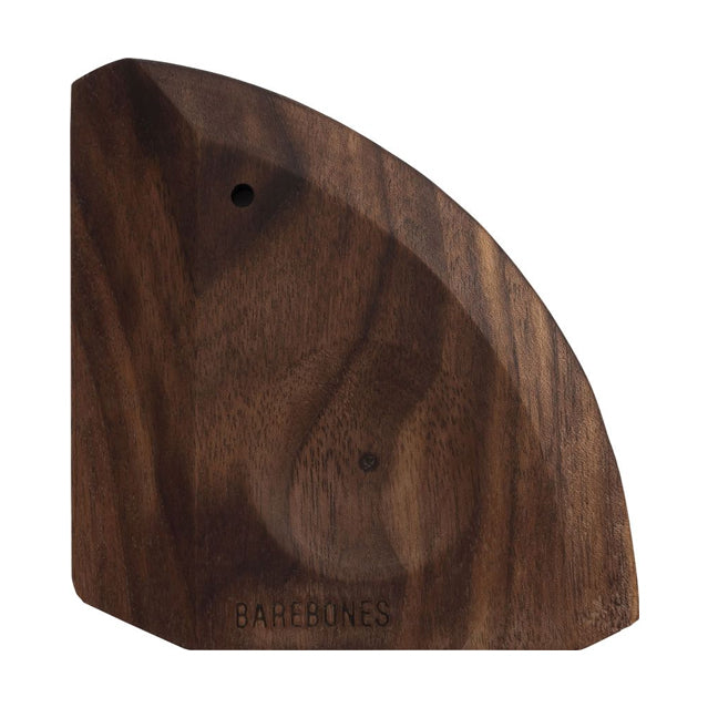 Barebones Cast Iron Skillet Scraper, Walnut