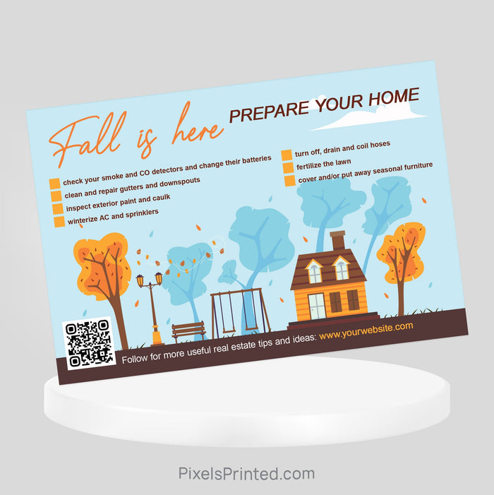 Berkshire Hathaway Fall Maintenance postcards PixelsPrinted