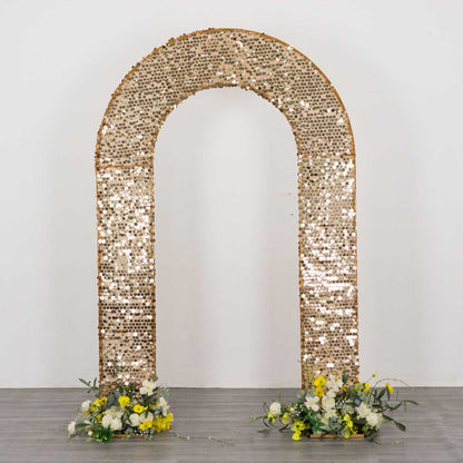 sequin, arch backdrop cover, backdrop fabric, arch covers, backdrop stand cover#color_gold