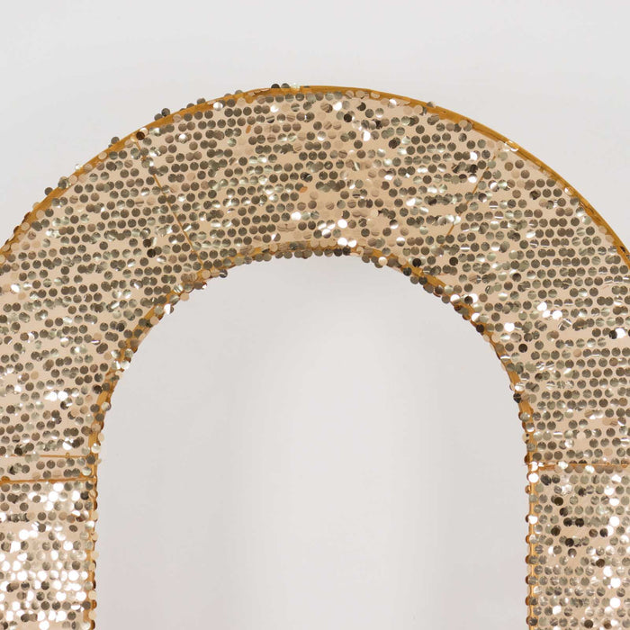 sequin, arch backdrop cover, backdrop fabric, arch covers, backdrop stand cover#color_gold