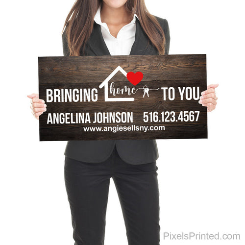 welcome home closing day photo prop sign
