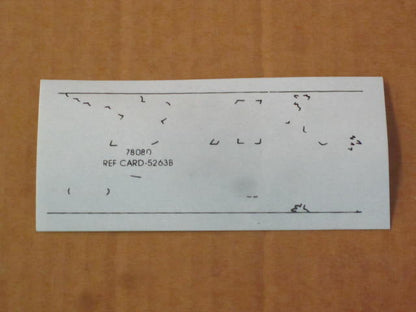 BSA Bantam varnish transfer decal Left Side