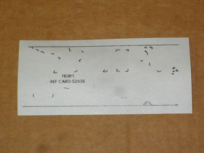 BSA Bantam varnish transfer decal Left Side