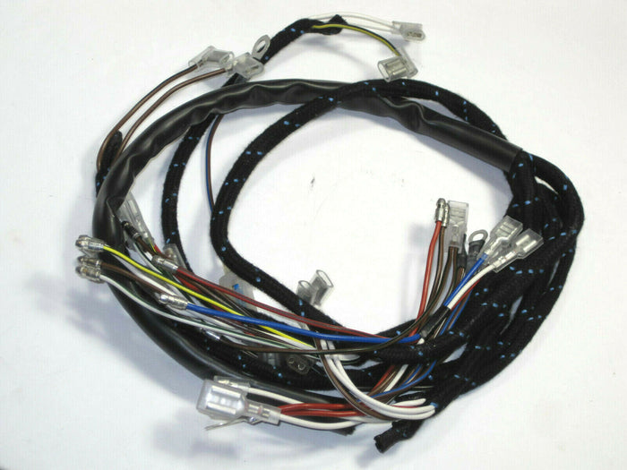 BSA wire harness MAIN A65 A50 unit twin 1968 1969 12v cloth covered UK made