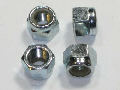 BSC nut 3/8" x 26 Nyloc 26TPI Triumph Norton BSA locking nut