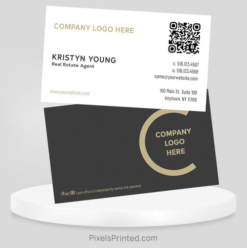Century 21 real estate business cards Business Cards PixelsPrinted
