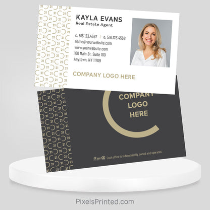 Century 21 real estate business cards Business Cards PixelsPrinted