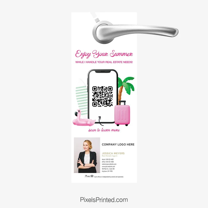 Century 21 Real Estate Hot Summer Market Door Hanger