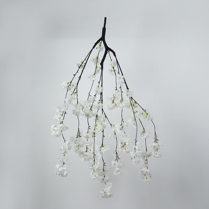 artificial flower chandelier, silk flower ceiling canopy, hanging floral chandelier, cherry blossom ceiling decor, floral ceiling canopy#color_parent