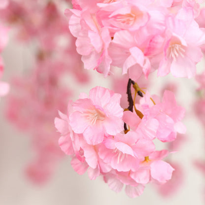 artificial flower chandelier, silk flower ceiling canopy, hanging floral chandelier, cherry blossom ceiling decor, floral ceiling canopy#color_parent