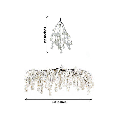 artificial flower chandelier, silk flower ceiling canopy, hanging floral chandelier, cherry blossom ceiling decor, floral ceiling canopy#color_parent