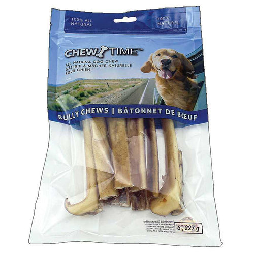 Chew Time All Natural Dog Chew 6" 8 oz.