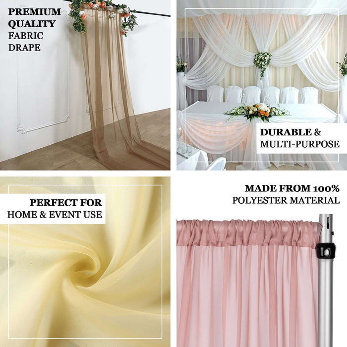 ceiling drape, ceiling curtain, drape panel, chiffon drape, backdrop, backdrop curtain, flame resistant curtain, sheer curtain, sheer chiffon backdrop#color_parent