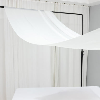 ceiling drape, ceiling curtain, drape panel, chiffon drape, backdrop, backdrop curtain, flame resistant curtain, sheer curtain, sheer chiffon backdrop#color_parent